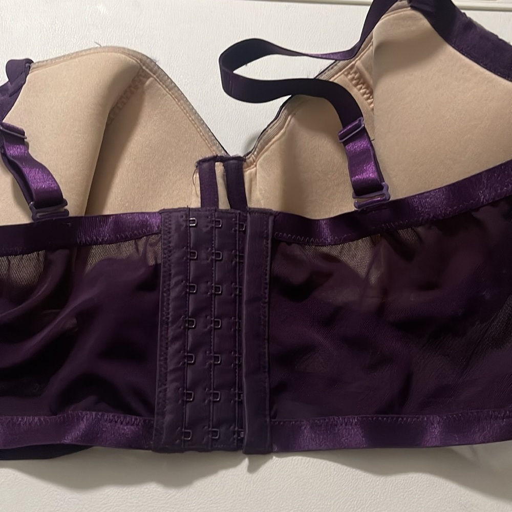 NEW Torrid Dark Purple Lace Bra Women's Size Torrid 1 NWT - Picture 5 of 6
